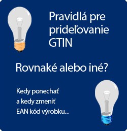 Pravidlá pre prideľovanie GTIN